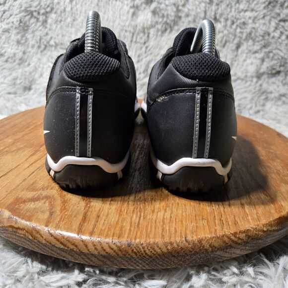 Nike Delight Women Size 9.5 Leather Golf Shoe Soft Spike Black Cleat B418355-010 - Picture 4 of 12